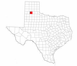 Swisher County Texas - Location Map
