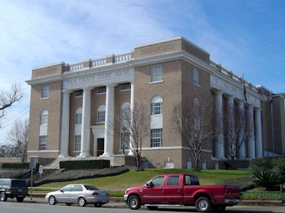 Polk County Courthouse - Livingstone, Texas