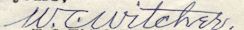W. C. Witcher (signature)
