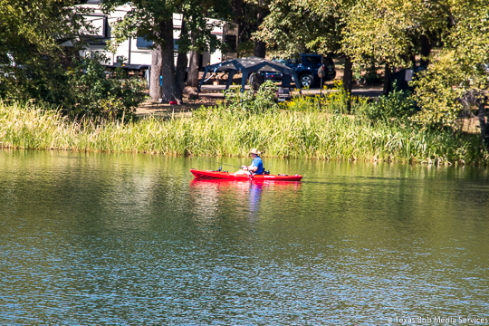 Kayaking on Tyler Lake