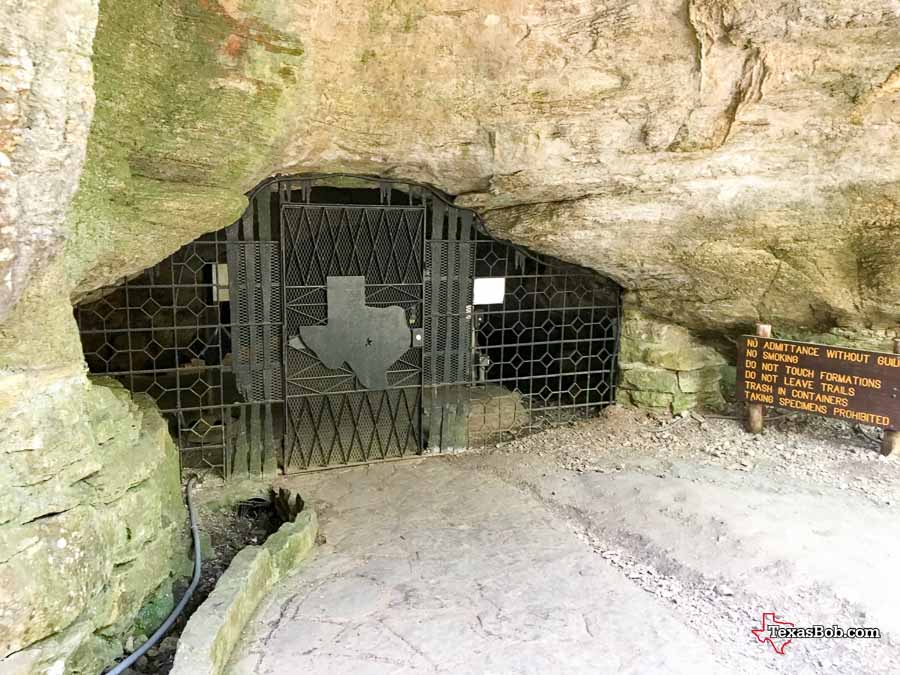 Entrance Gate the Longhorn Cavern