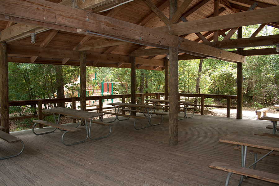 Group Pavilion - available by reservation for day use.