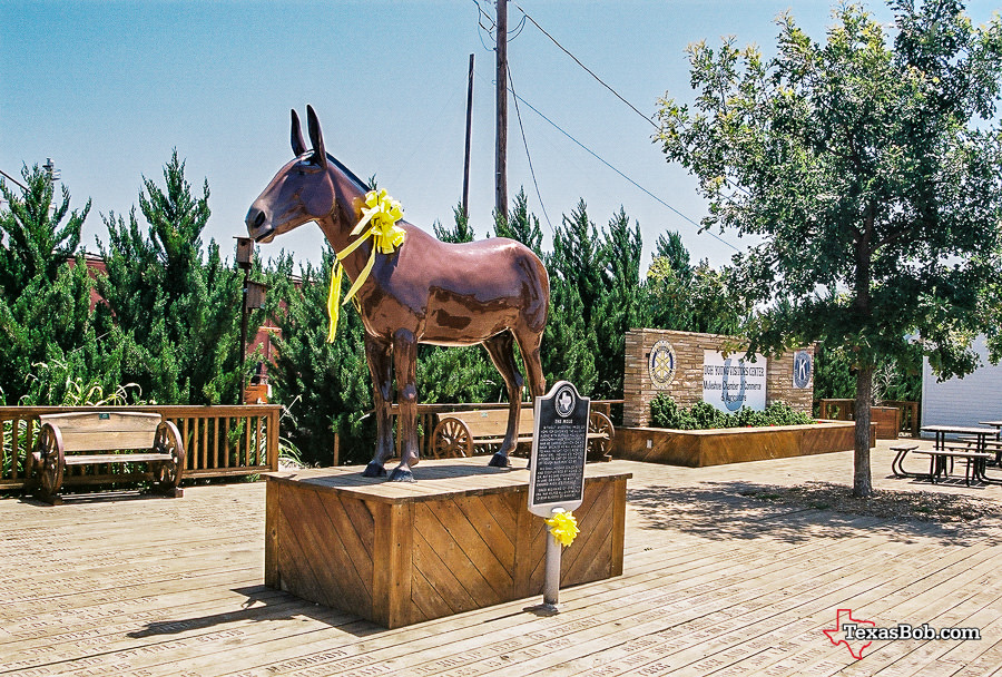 Mule Statue