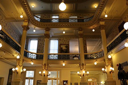Original Victorian lobby