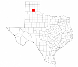 Armstrong County Texas - Location Map