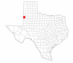 Cochran County Texas - Location Map