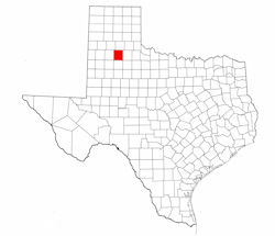 Floyd County Texas - Location Map