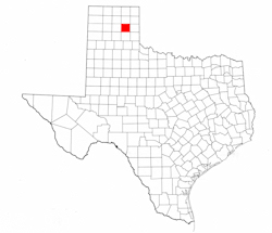 Gray County Texas - Location Map