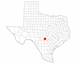 Kendall County Texas - Location Map