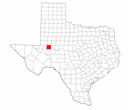 Midland County Texas - Location Map