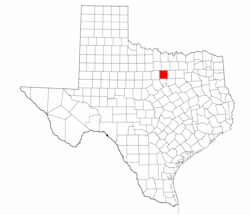 Parker County Texas - Location Map