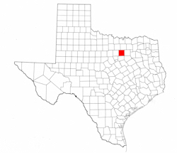 Tarrant County Texas - Location Map