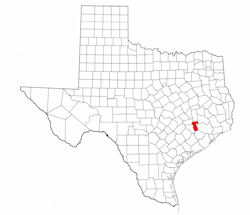 Waller County Texas - Location Map