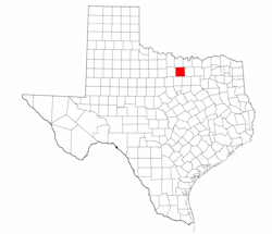 Wise County Texas - Location Map