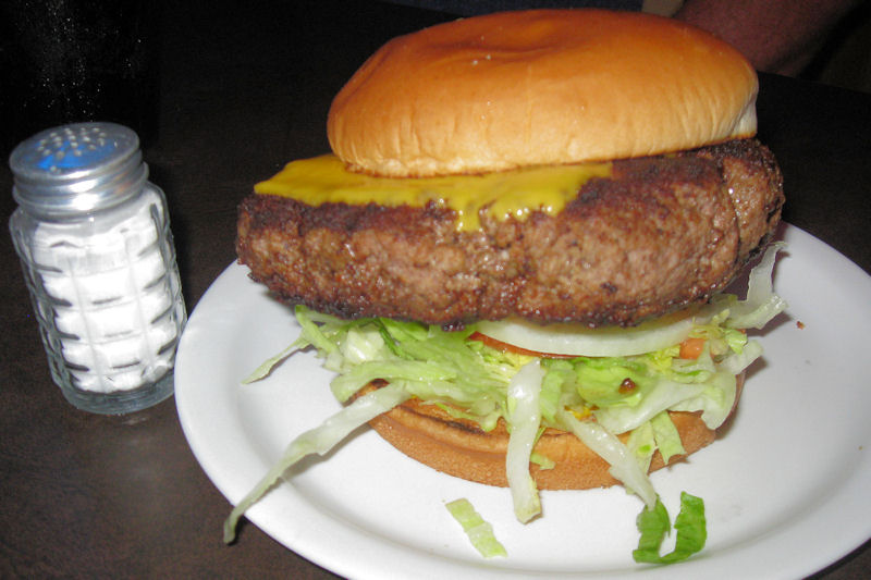 The BIGGEST Burger in Texas
