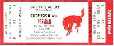 Odessa vs Permian ticket