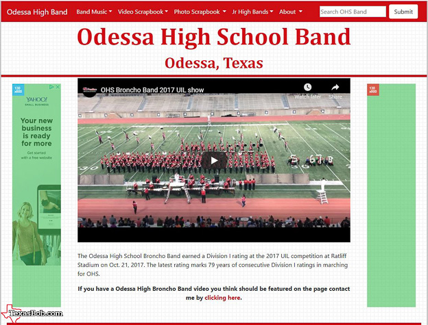 Odessa High Band