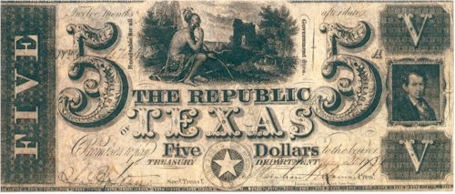 Details about   Texas Money #3Framed Historic Texas Currency 