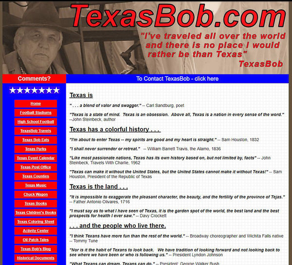 TexasBob.com 2011