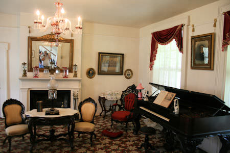 Varner - Hogg Plantation House - Sitting Room