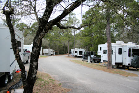My Travel Trailer at Piney Hill Camping Area