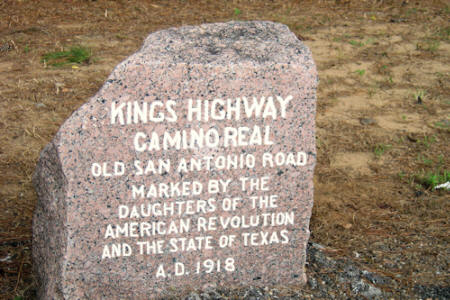 King's High Marker (photo enhanced for clarity)