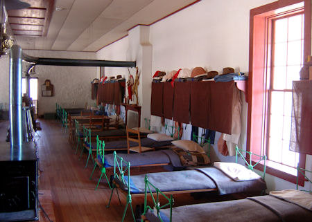 Inside Enlisted Men's Barracks