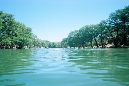Frio River; State Park swimming area